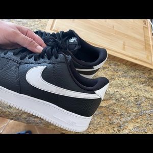 Nike Air Force 1 Black and White